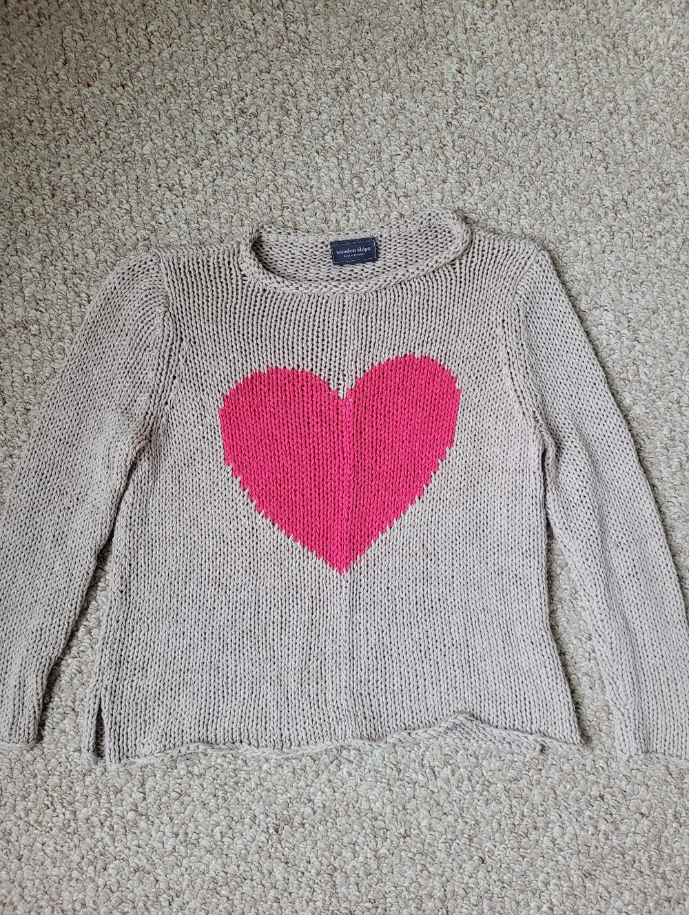 Wooden Ships Knit Cotton Blend Sweater.  Retail Price $148 - Picture 4 of 6